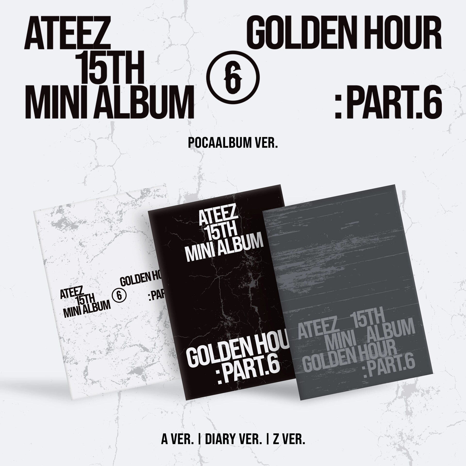 Ateez – Golden Hour: Part.6 (POCAALBUM VER.)
