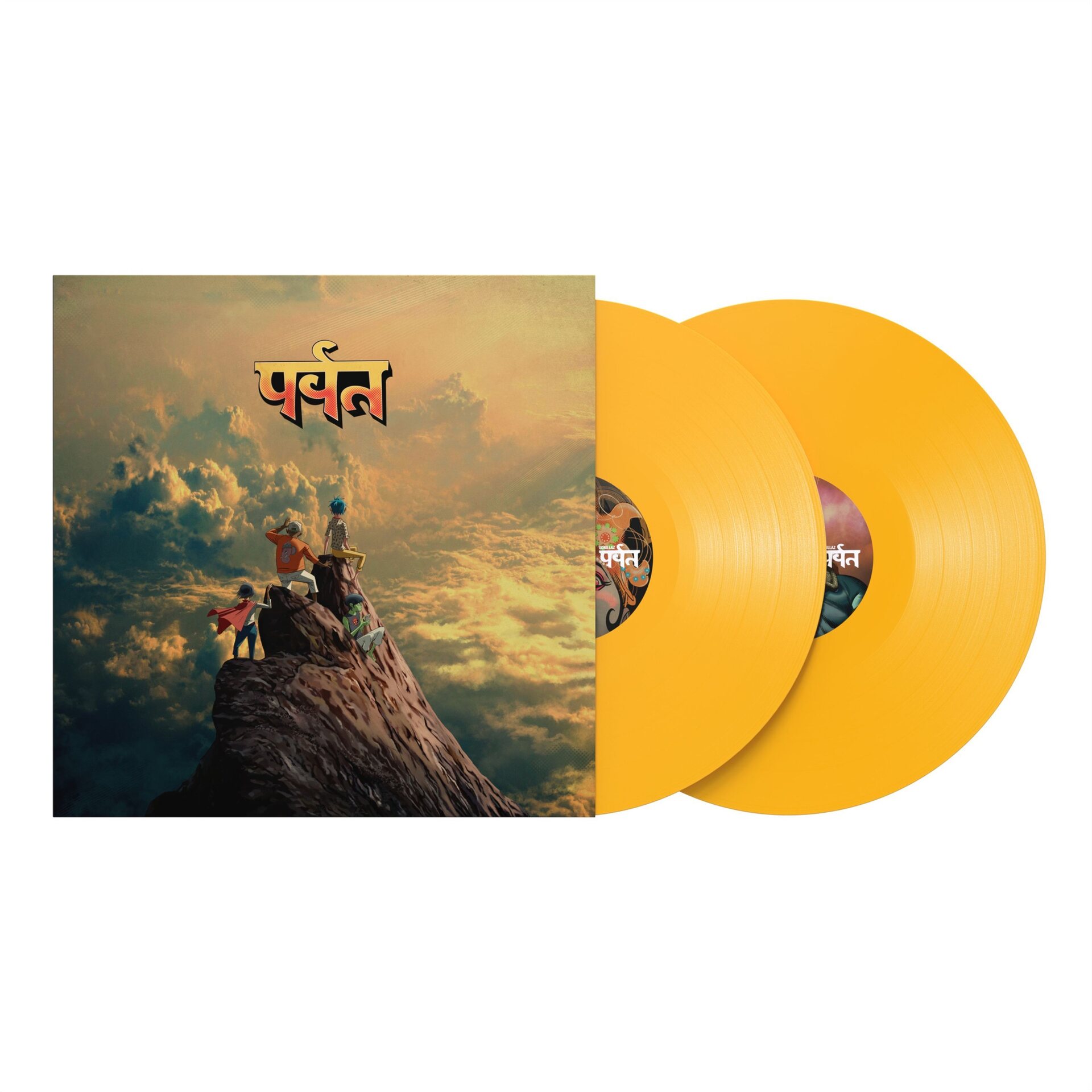 Gorillaz – The Mountain 2LP Yellow Vinyl