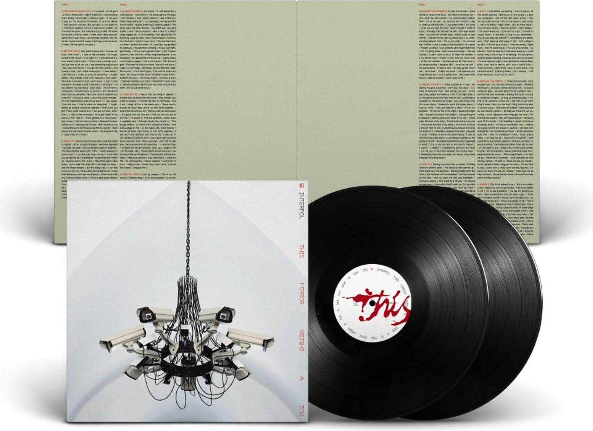Interpol – This Mirror Weighs A Ton 2LP (Black Vinyl)