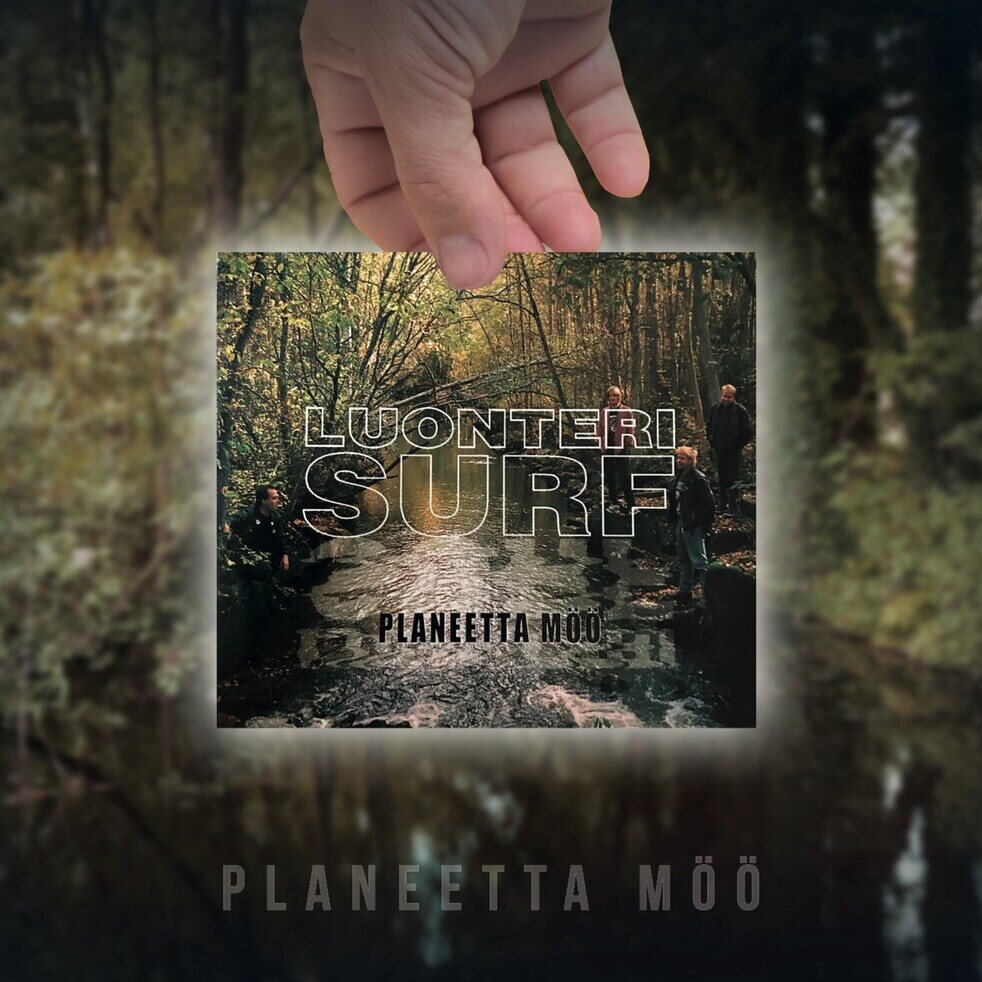 Luonteri Surf – Planeetta Möö LP (Green Vinyl)