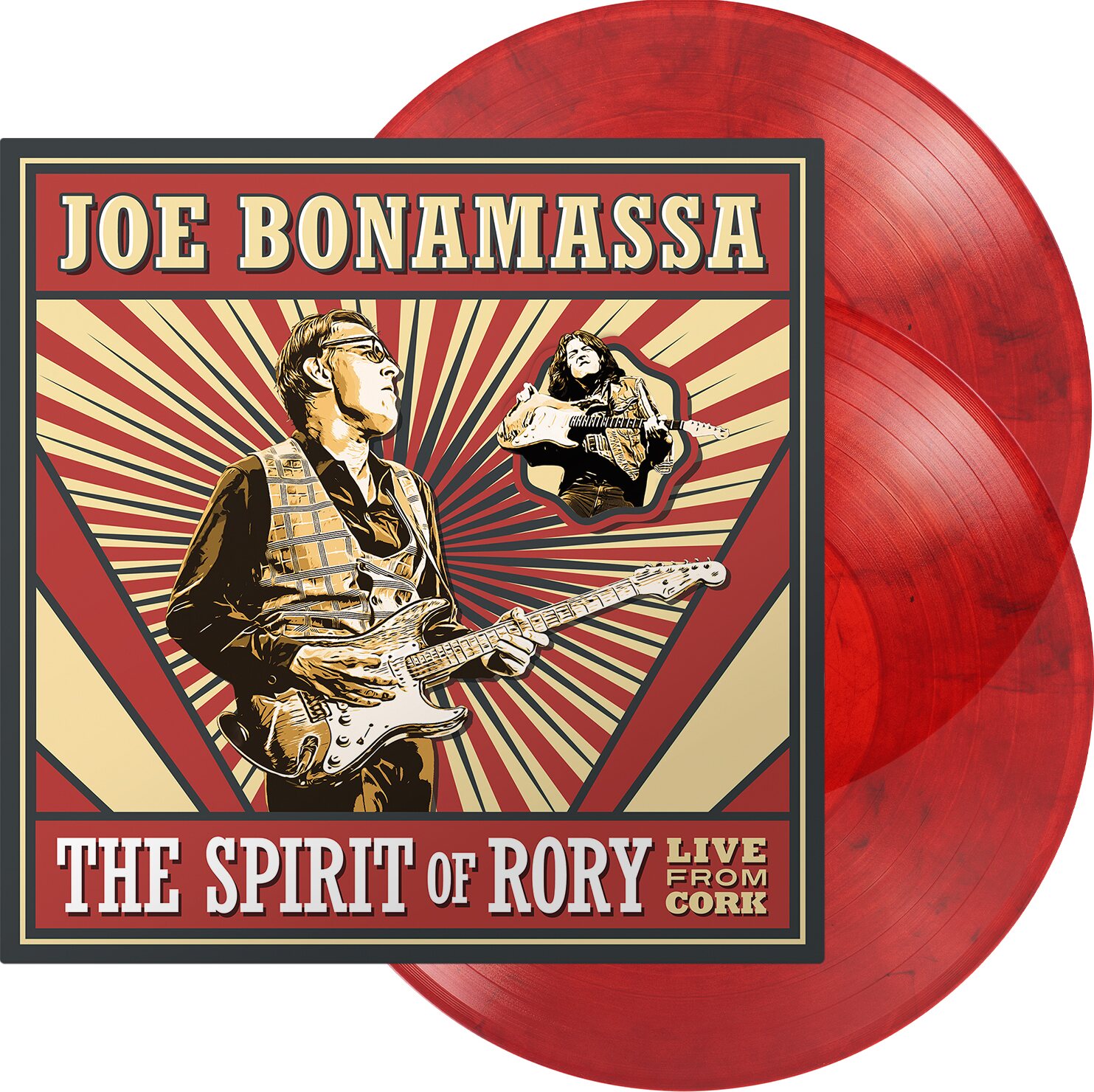 Joe Bonamassa – The Spirit Of Rory - Live From Cork 2LP (Red Vinyl)