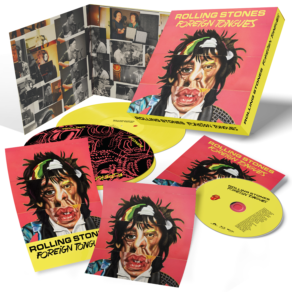 Rolling Stones – Foreign Tongues 2LP (Yellow Vinyl) + Blu-ray Box Set