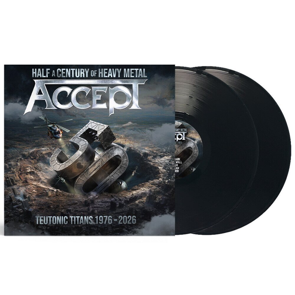 Accept – Teutonic Titans 1976-2026 2LP (Black Vinyl)