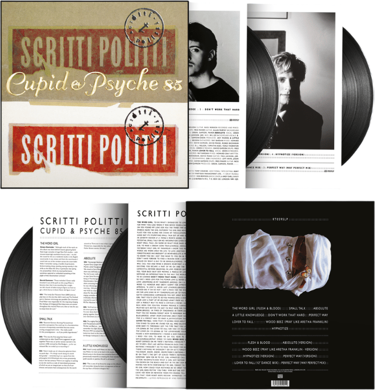 Scritti Politti – Cupid & Psyche 85 (40th Anniversary Edition) 2LP (Black Vinyl)