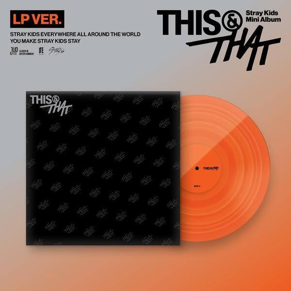 Stray Kids – THIS & THAT LP (Orange Vinyl)