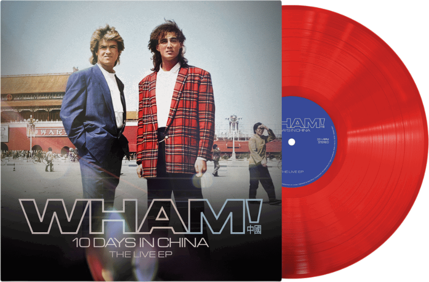 Wham! – WHAM! 10 Days in China - The Live EP 12" (Red Vinyl)