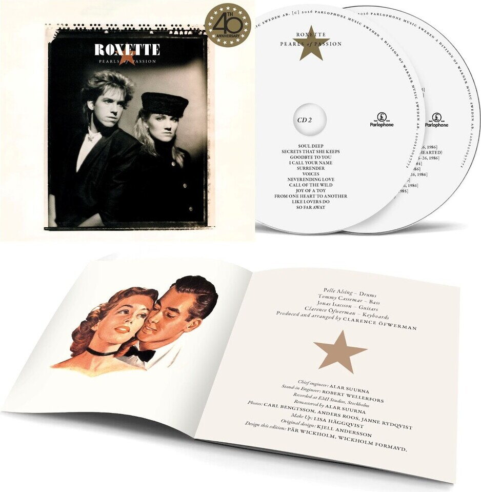 Roxette – Pearls Of Passion 2CD (Softpak.)