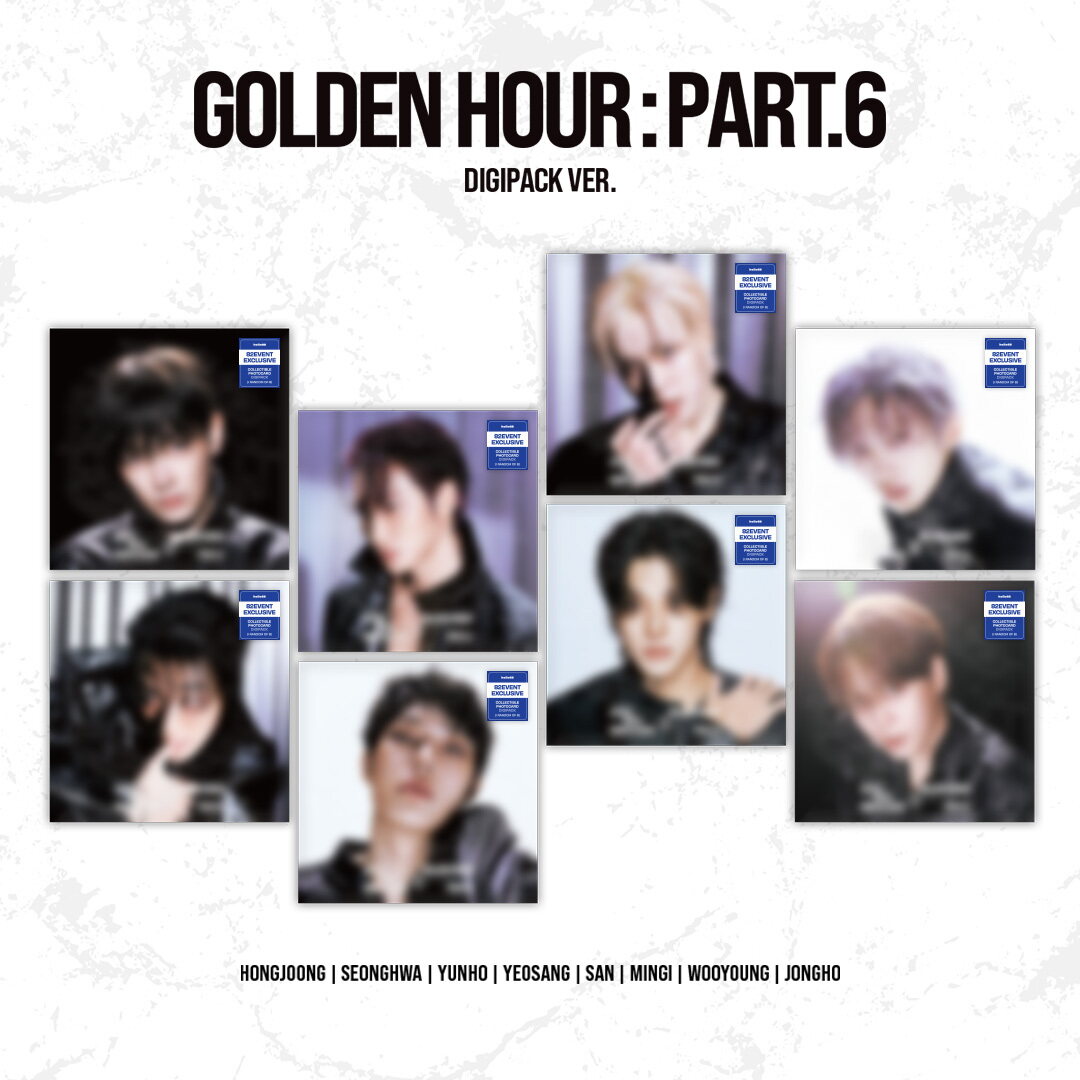Ateez – Golden Hour: Part.6 CD (DIGIPACK VER.)