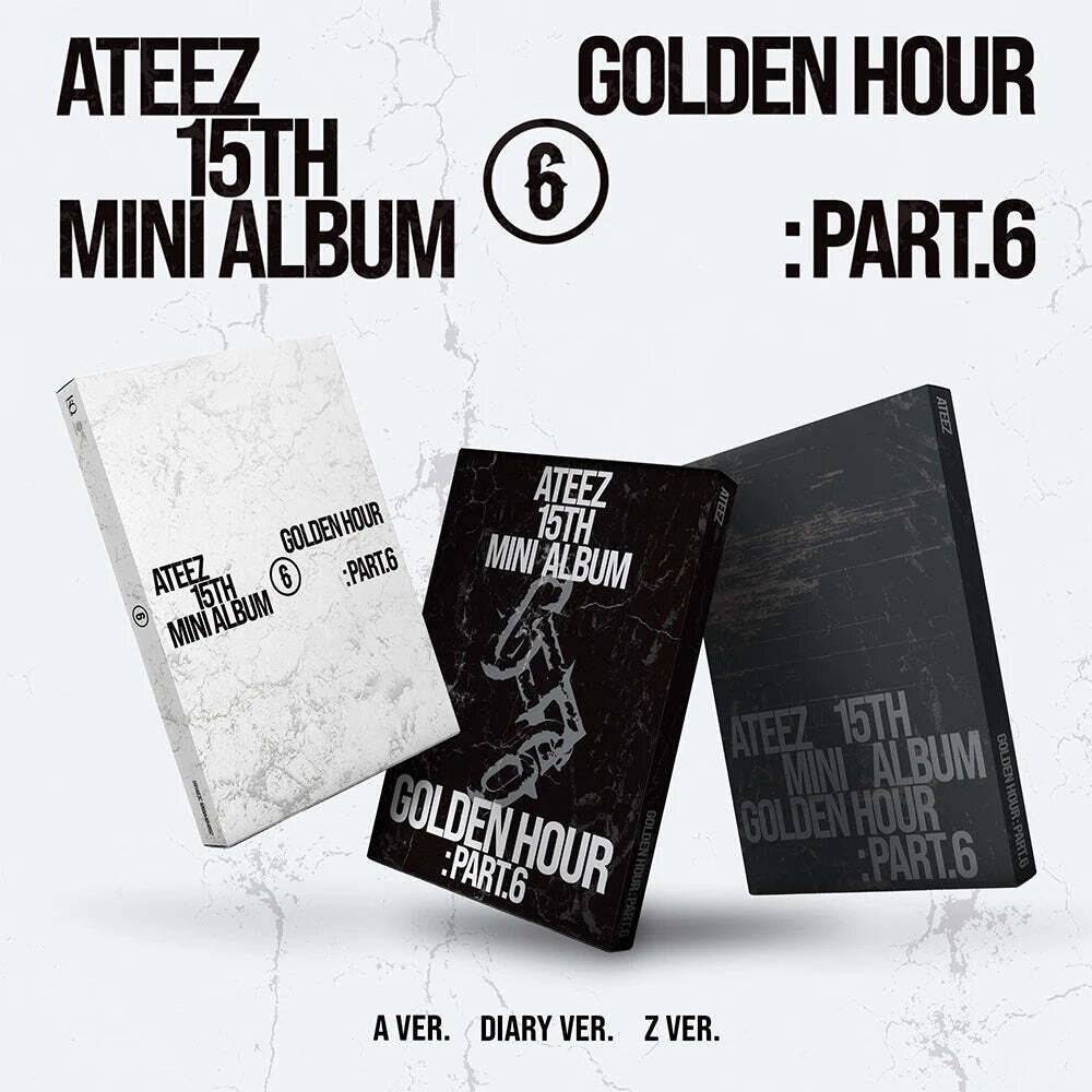 Ateez – Golden Hour: Part.6 CD (A / DIARY / Z VER.)