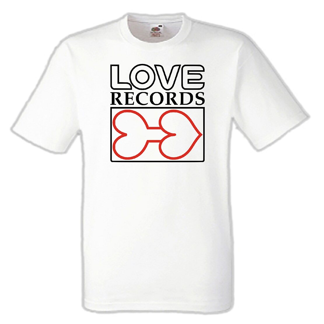 Love Records T-paita Valkoinen L