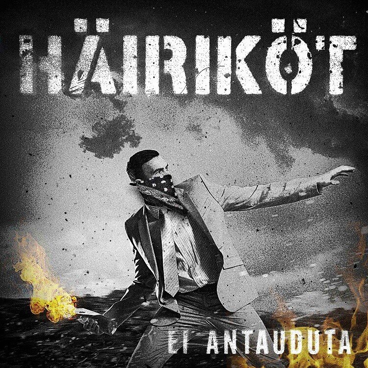 Häiriköt – Ei antauduta LP (Valkoinen Vinyyli, rajoitettu 200kpl painos)
