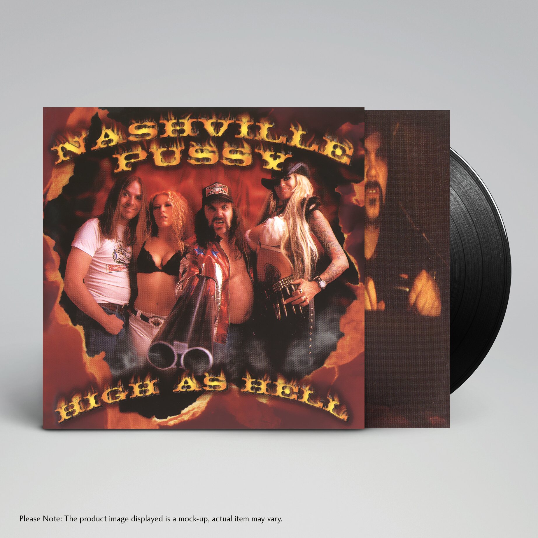 Nashville Pussy – High As Hell LP (Black Vinyl)