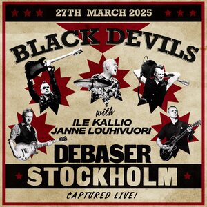 Black Devils with Janne Louhivuori & Ile Kallio – Debaser Stockholm CD