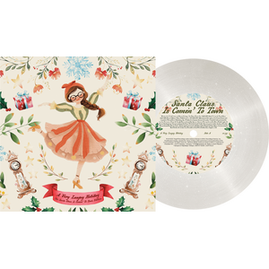 Laufey – A Very Laufey Holiday: The Santa Claus Is Comin’ To Town 7" (Snow Globe Glitter Vinyl)