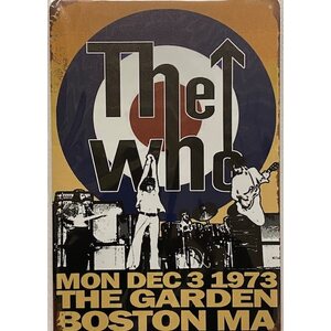 The Who Boston Peltitaulu