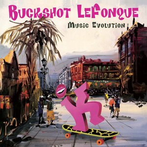BUCKSHOT LEFONQUE – Music Evolution LP (Pink Vinyl)