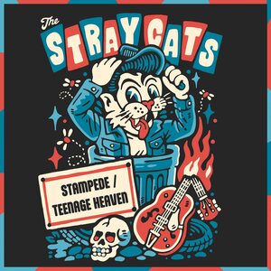 Stray Cats – Stampede / Teenage Heaven 7"